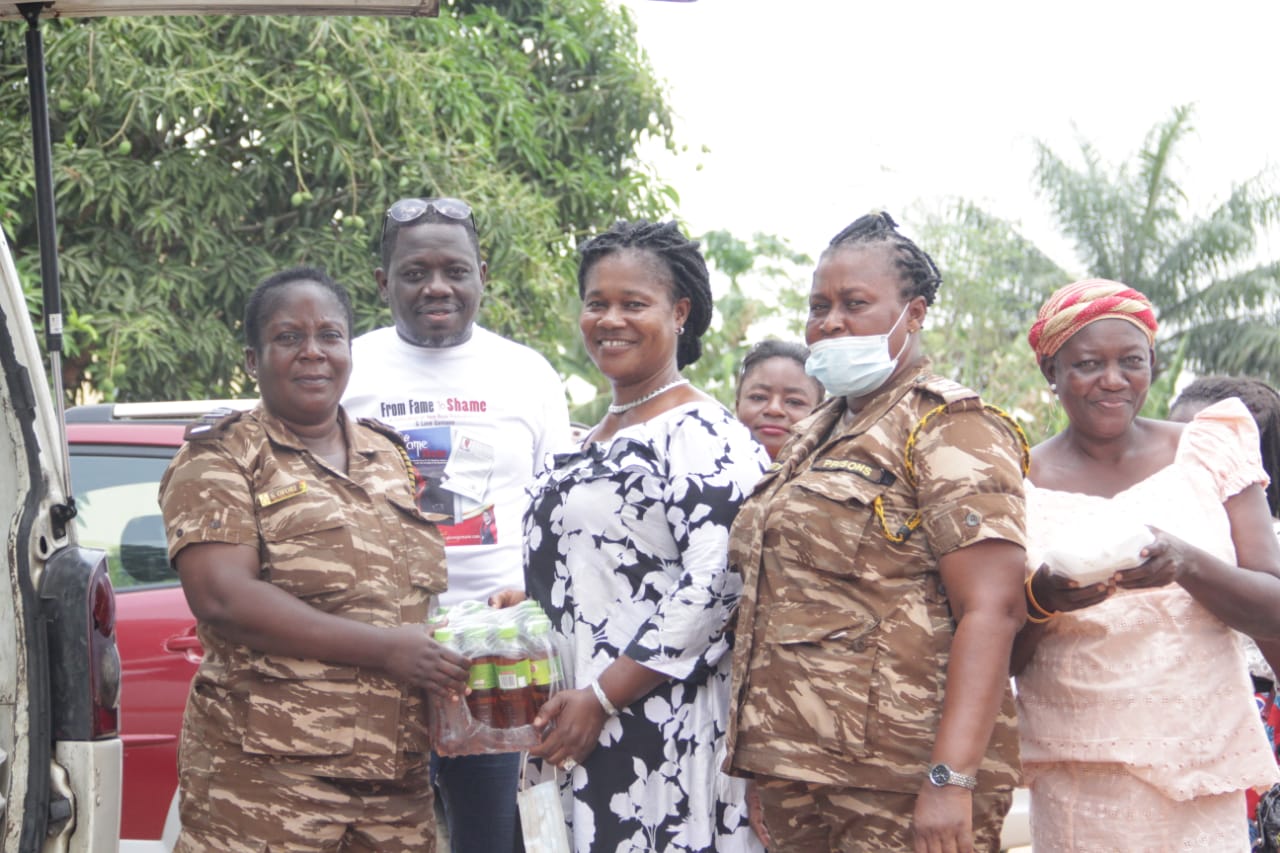 Onyame Nkosoo Foundation donates foods and items to Nsawam Prisons